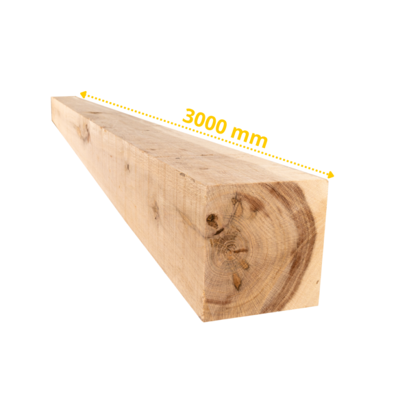 Pack de 10 x Poutres (Poteaux) en Chêne 3000 x 175 x 175mm