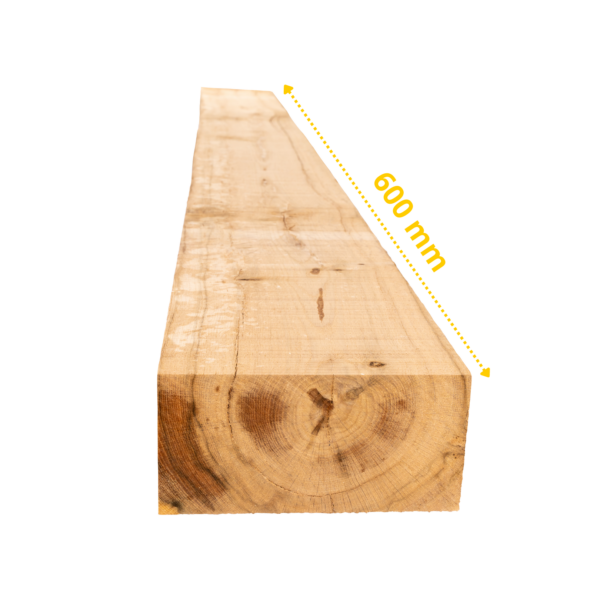 40 traverses en chêne 60 x 20 x 10 cm (Non traité)