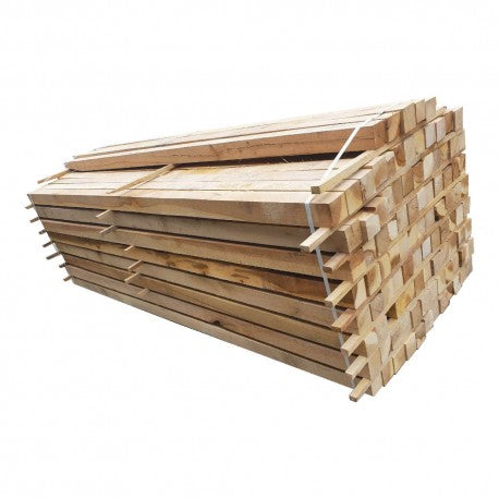 Pack de 38 poutres en Chêne – 2400 x 125 x 125 mm