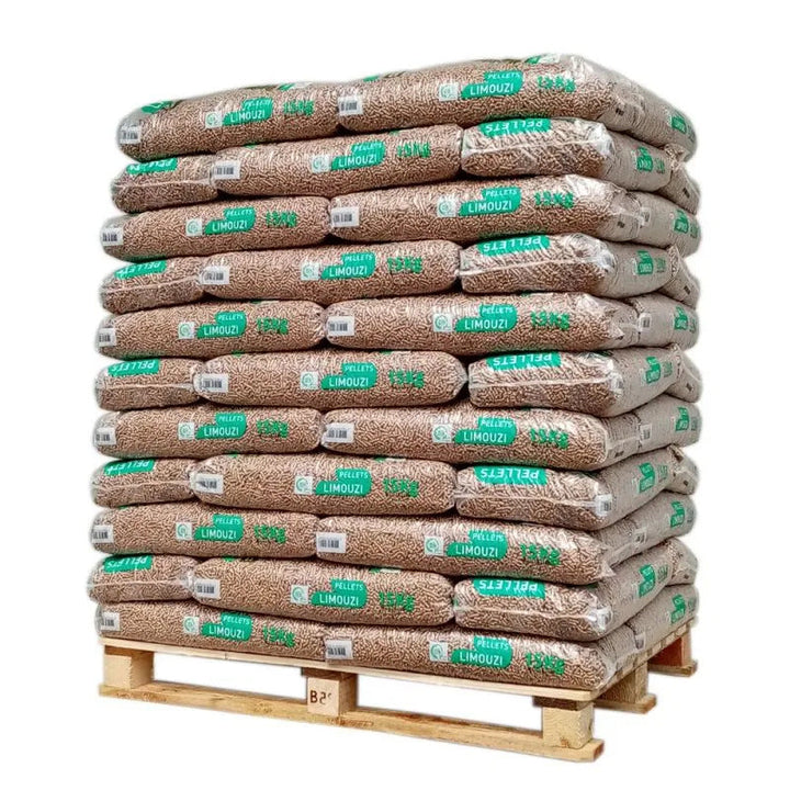 Granulés de bois Limouzi – 66 sacs de 15 Kg
