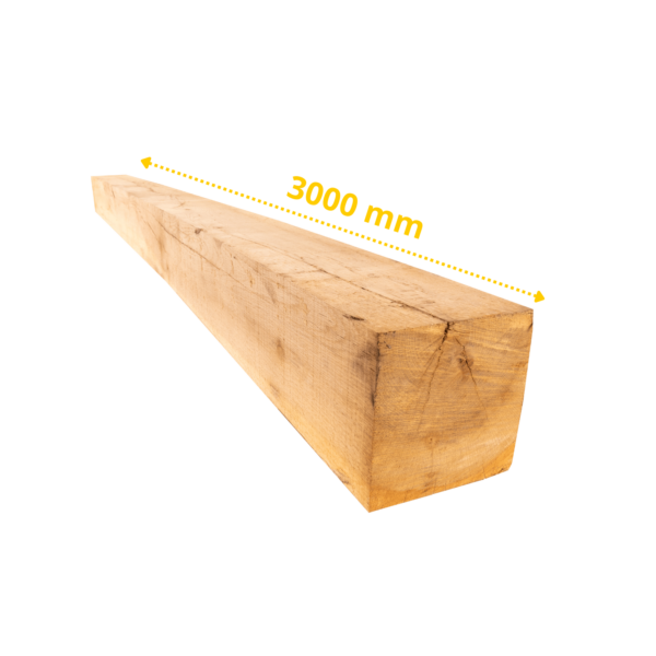 Pack de 20 x Poutres (Poteaux) en Chêne 3000 x 150 x 150 mm