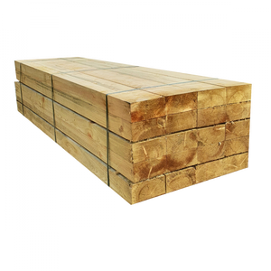 20 x Traverses de bois (Vert traité) UC3 | 3 m x 200 mm x 100 mm